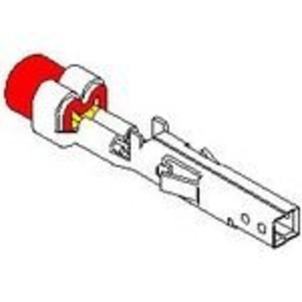 Molex MiniFit Term Crp Fem Chn Bs Tin 16awg 39-00-0077